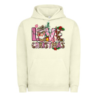 Pigment Pistachio love christmas Urban Hoodie - AdoDesignShop