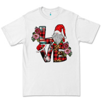 White Love Gnome Premium Tee - SublimationCraftShop