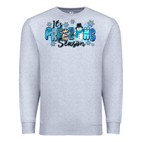 Heather Grey it's freezing season Premium Sweatshirt - Zillion Design Studio