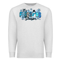 Oatmeal Heather it's freezing season Premium Sweatshirt - Zillion Design Studio