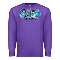 Purple it's freezing season Premium Sweatshirt - Zillion Design Studio