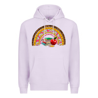 Lilac back to school rainbow Premium Hoodie - AdoDesignShop