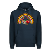 Navy back to school rainbow Premium Hoodie - AdoDesignShop