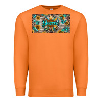 Carrot Blessed With Sunflower And Gemstone Premium Sweatshirt - RanaPortraitStore