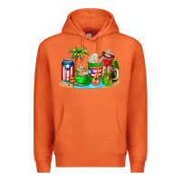 Carrot puerto rico coffee cups Premium Hoodie - AdoDesignShop