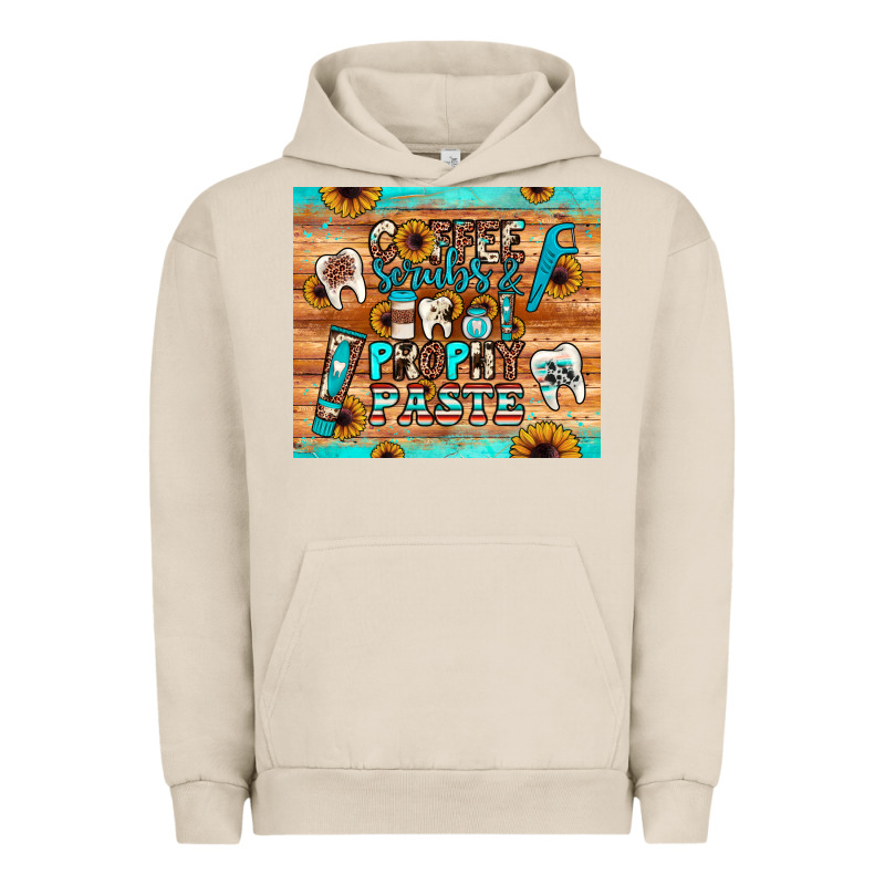 Coffee Scrubs And Prophy Paste Urban Hoodie by JahusDesignShop | Teevron