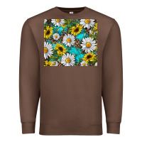 Chestnut Daisy and sunflower Premium Sweatshirt - RanaPortraitStore