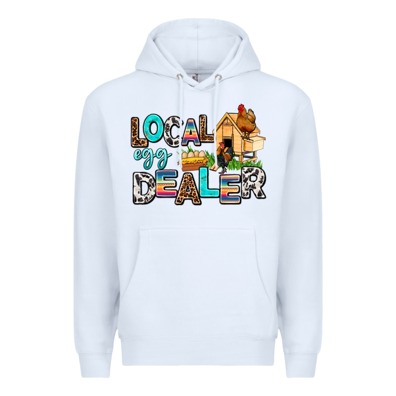 Local Egg Dealer Premium Hoodie by AdoDesignShop | Teevron