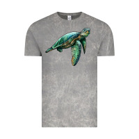 Cloud Rock sea turtle Vintage Tee - Artiststas