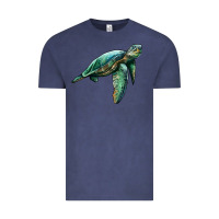 Vintage Denim sea turtle Vintage Tee - Artiststas