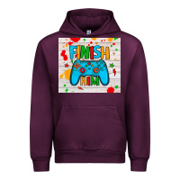 Mauve Wine finish him Urban Hoodie - JahusDesignShop