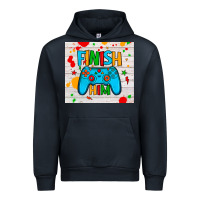 Navy finish him Urban Hoodie - JahusDesignShop