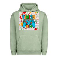 Pigment Oil Green finish him Urban Hoodie - JahusDesignShop