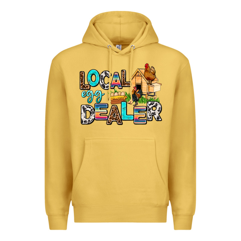 Local Egg Dealer Premium Hoodie by AdoDesignShop | Teevron