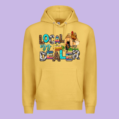 Local Egg Dealer Premium Hoodie Designed By Adodesignshop