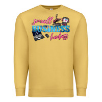 Antique Gold small business badass Premium Sweatshirt - texasbilliewilder