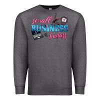 Charcoal Heather small business badass Premium Sweatshirt - texasbilliewilder