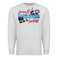 Dove Grey small business badass Premium Sweatshirt - texasbilliewilder