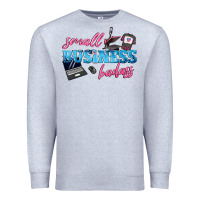 Heather Grey small business badass Premium Sweatshirt - texasbilliewilder