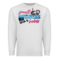 Oatmeal Heather small business badass Premium Sweatshirt - texasbilliewilder