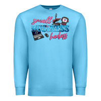 Ocean Blue small business badass Premium Sweatshirt - texasbilliewilder