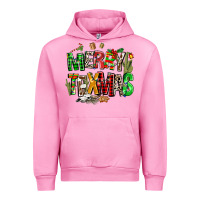 Fuchsia Pink christmas texas western Urban Hoodie - AdoDesignShop