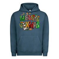 Pigment Midnight Navy christmas texas western Urban Hoodie - AdoDesignShop