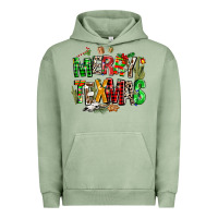 Pigment Oil Green christmas texas western Urban Hoodie - AdoDesignShop