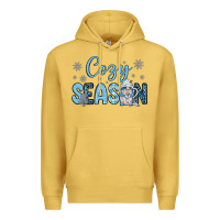 Antique Gold cozy season gnome coffee Premium Hoodie - JahusDesignShop