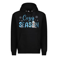 Black cozy season gnome coffee Premium Hoodie - JahusDesignShop