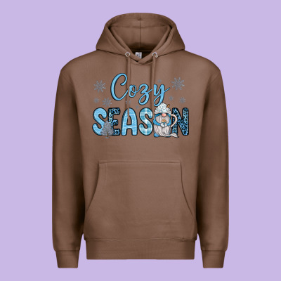 Cozy Season Gnome Coffee Premium Hoodie Designed By Jahusdesignshop