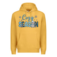 Mustard cozy season gnome coffee Premium Hoodie - JahusDesignShop