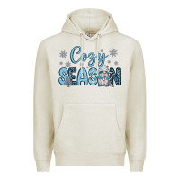 Oatmeal Heather cozy season gnome coffee Premium Hoodie - JahusDesignShop