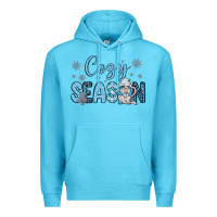 Ocean Blue cozy season gnome coffee Premium Hoodie - JahusDesignShop