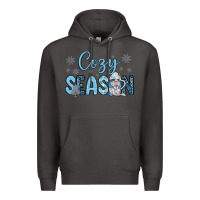 Smoke cozy season gnome coffee Premium Hoodie - JahusDesignShop