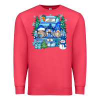 Cardinal snowman gnome truck Premium Sweatshirt - Zillion Design Studio