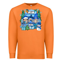Carrot snowman gnome truck Premium Sweatshirt - Zillion Design Studio