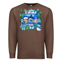 Chestnut snowman gnome truck Premium Sweatshirt - Zillion Design Studio