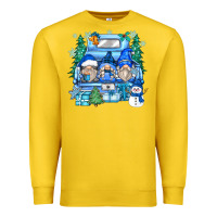 Lemon snowman gnome truck Premium Sweatshirt - Zillion Design Studio