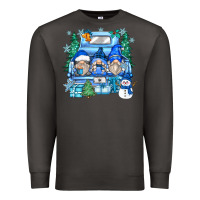 Smoke snowman gnome truck Premium Sweatshirt - Zillion Design Studio