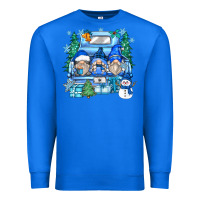 True Royal snowman gnome truck Premium Sweatshirt - Zillion Design Studio