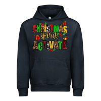 Navy christmas spirit activate Urban Hoodie - AdoDesignShop
