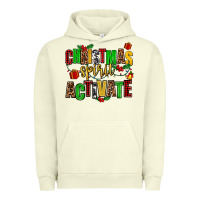 Pigment Pistachio christmas spirit activate Urban Hoodie - AdoDesignShop
