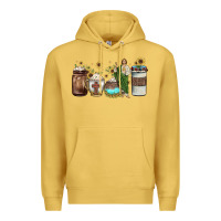 Antique Gold san judas coffee Premium Hoodie - JahusDesignShop