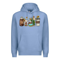 Colony Blue san judas coffee Premium Hoodie - JahusDesignShop