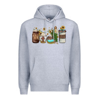 Heather Grey san judas coffee Premium Hoodie - JahusDesignShop