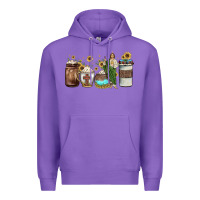 Purple san judas coffee Premium Hoodie - JahusDesignShop