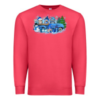 Cardinal snow gnome truck Premium Sweatshirt - Zillion Design Studio