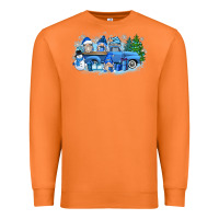 Carrot snow gnome truck Premium Sweatshirt - Zillion Design Studio