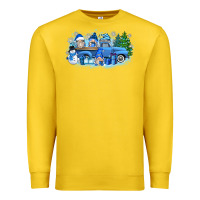 Lemon snow gnome truck Premium Sweatshirt - Zillion Design Studio